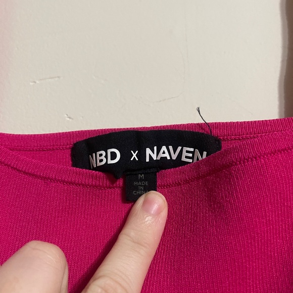 NBD x Naven Jocelyn Dress in Virtual Pink - Picture 7 of 7